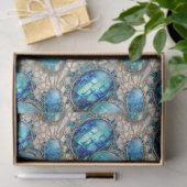 Met juwelen versierd Abalone Decoupage Tissue Tissuepapier (Geschenk)