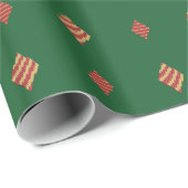 Met juwelen versierd patroon inpakpapier (Rol Hoek)