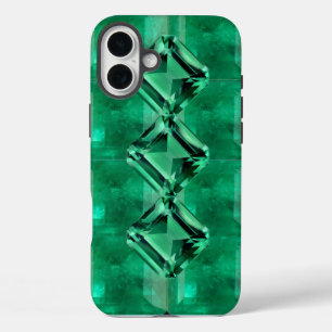 Met juwelen versierde Galaxy Cel Case - Smaragd