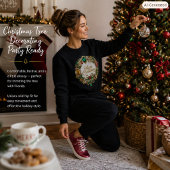Met juwelen versierde kerstkrans Luxe edelsteen Ho Trui