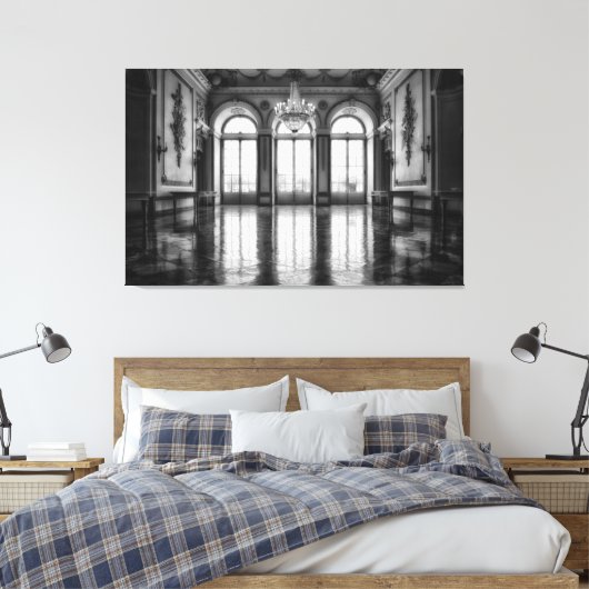 met kasteel bekleed canvas (Insitu (Slaapkamer))