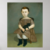 met kat poster (Voorkant)