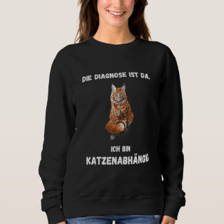 Met katten-Gezegde-afhankelijke kattenbank Trui