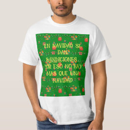 MET KERST WORDEN ZEGENINGEN GEGEVEN , T-SHIRT
