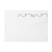 Met kerstcadeautjes kleurrijke moderne (Achterkant)