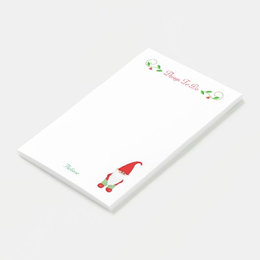 Met kerstcadeautjes kun je na het kerstfeest dinge post-it® notes (Schuin)