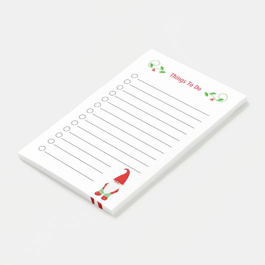 Met kerstcadeautjes kun je postit-opmerkingen make post-it® notes (Schuin)