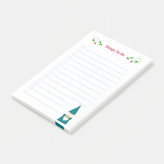 Met kerstcadeautjes kun je postit-opmerkingen make post-it® notes (Schuin)
