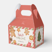 Met kerstcadeautjes voor liefdeskerstcadeaus bedankdoosjes (Achterkant)