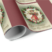 Met kerstmis cadeaupapier (Rol Hoek)