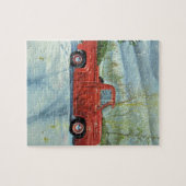 Met kerstmis de boom opknappen legpuzzel (Horizontaal)