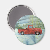 Met kerstmis de boom opknappen magneet (Voorkant / Achterkant)