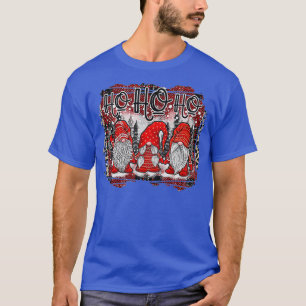 Met Kerstmis Gnomes HO HO HO Sneeuw en Kerstmis T-shirt