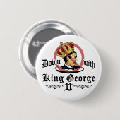 Met King George Button  (Voorkant /achterkant)