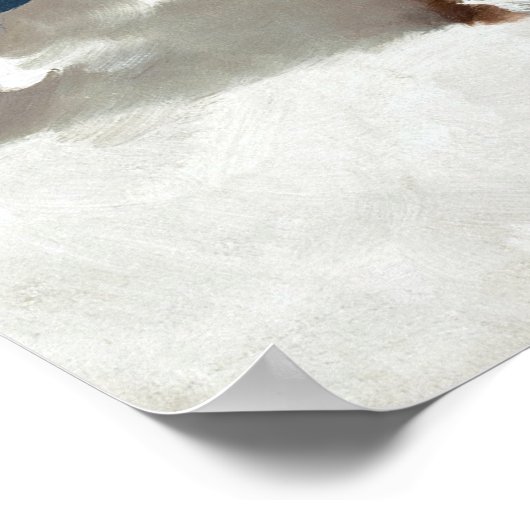 Met Kittens omhoog Poster (Hoek)