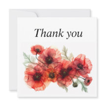 Met klaprozen Scarlet Petal Serenade