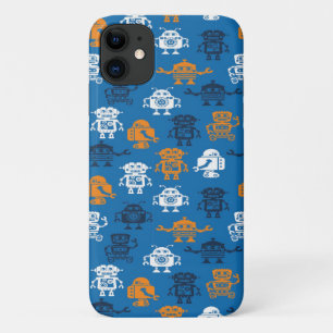 Met kleine robots Case-Mate iPhone case