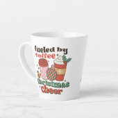 Met koffie en kerstmis latte Mok (Linkerhoek)