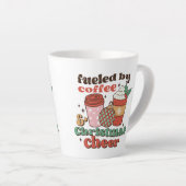 Met koffie en kerstmis latte Mok (Rechterhoek)