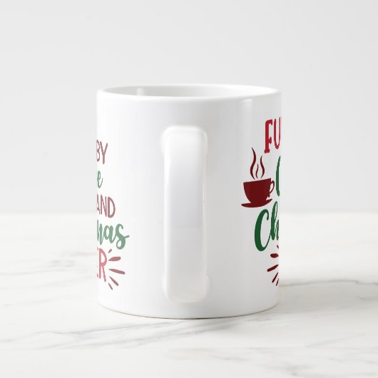 Met koffie en kerstmis Mok (Achterkant)