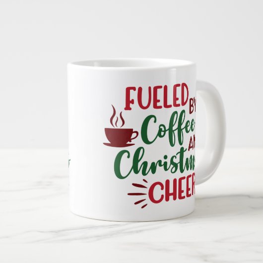 Met koffie en kerstmis Mok (Voorkant rechts)