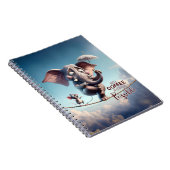 Met koffie is alles mogelijk grillig notitieboek (Rechterzijde)