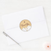 Met Koffieliefde Gemaakt Bedankt Sticker (Envelop)