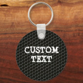 Met koolstofvezel versterkt polymeer sleutelhanger (Voorkant)