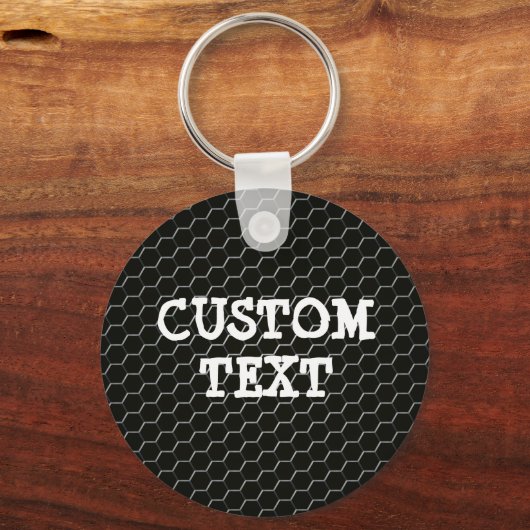 Met koolstofvezel versterkt polymeer sleutelhanger (Voorkant)