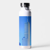 met koperwater geïsoleerde waterfles (Links)