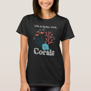 Met Koraalrif Oceaan Koraalriffen Aquarium T-shirt
