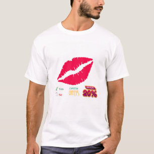 met korting t-shirt