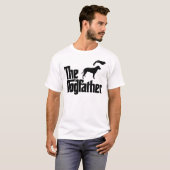 Met krullende rugleuning t-shirt (Voorkant volledig)