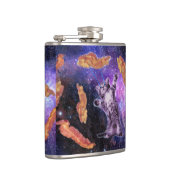 Met laseroog geslagen vlek heupfles (Rechts)