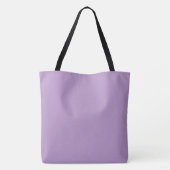 😍 met lavendel en witte tennisrackets tote bag (Achterkant)