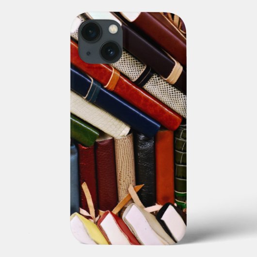 Met leder verbonden journalen Case-Mate iPhone case (Achterkant)