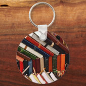 Met leder verbonden journalen sleutelhanger (Voorkant)