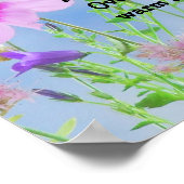 Met lentepiënt poster (Hoek)