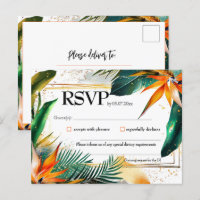 Met lied, Vogels van het Paradijs Bliss RSVP