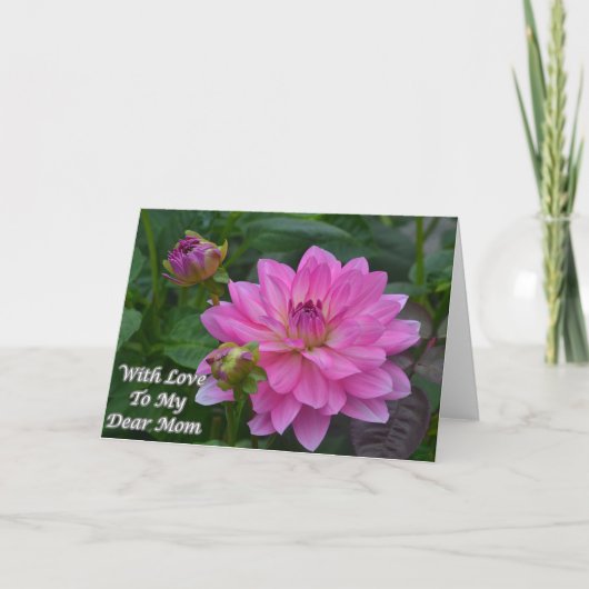 Met Liefde aan Mijn Beste Mamma Kaart (Voorkant)