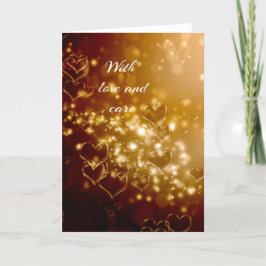 Met liefde bedankkaart