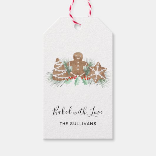 Met liefde bedekt cadeaulabel (Voorkant)