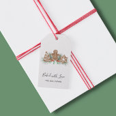 Met liefde bedekt cadeaulabel