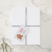 Met liefde bedekt | Vroegere kerstcadeauLabels Cadeaulabel (Met Touw)