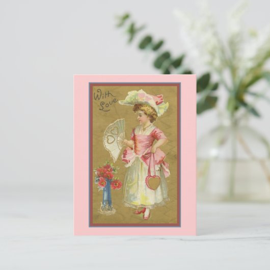 Met liefde briefkaart (Staand voorkant)