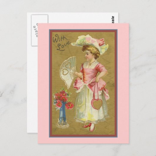 Met liefde briefkaart (Voorkant / Achterkant)