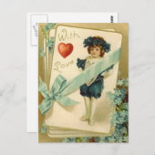 Met liefde briefkaart (Voorkant / Achterkant)