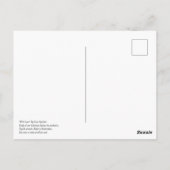 "Met liefde" Briefkaart (Achterkant)