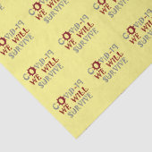 Met liefde COVID-19 hebben we weefselpapier overle Tissuepapier (Detail)