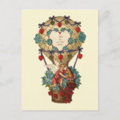 Met liefde en beste wensen Valentijn Feestdagenkaart (Voorkant)